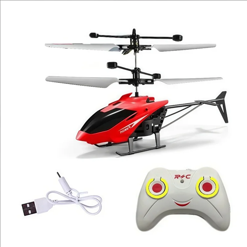 Charging Remote Control Aircraft Induction Two-Way Helicopter Indoor Suspension Anti Drop Electric Luminescence