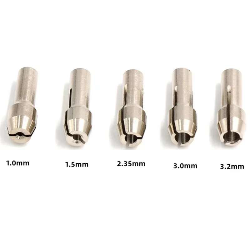 2Pcs Dremel Mini Drill Chucks Drill 1/1.5/2/2.35/3/3.2mm Collet for an Electric Grinder for Power Rotary Tool