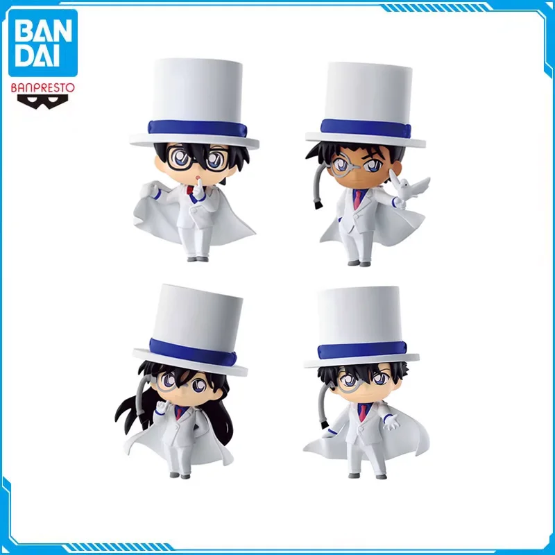 

BANDAI Original Detective Conan Kuroba Kaito Dressing Up Team Gashapon Toy Action Figure Standing Posture Model Capsule Toys