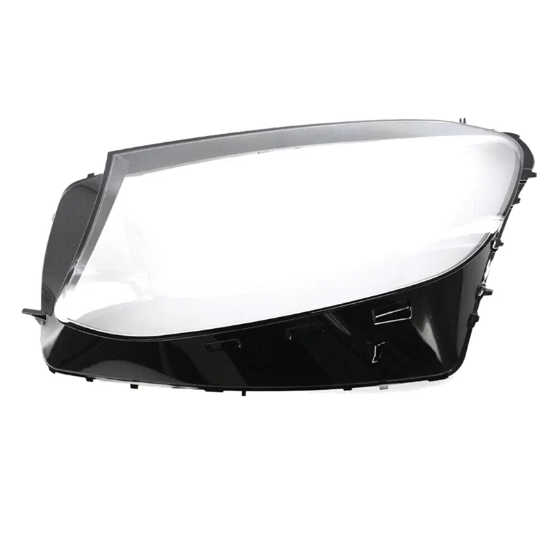 Left for Mercedes-Benz W253 GLC 200 250 300 2016-2019 Car Headlight Lens Cover Head Light Lamp Shade Shell Lens Case