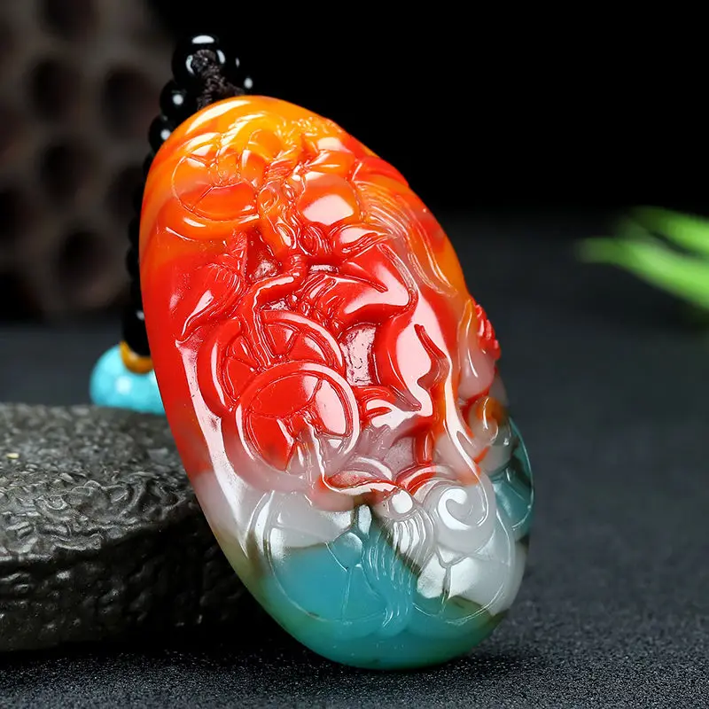 Caiyu Pixiu pendant, Yushi Jinbao pendant, mountain material handle pendant, free shipping