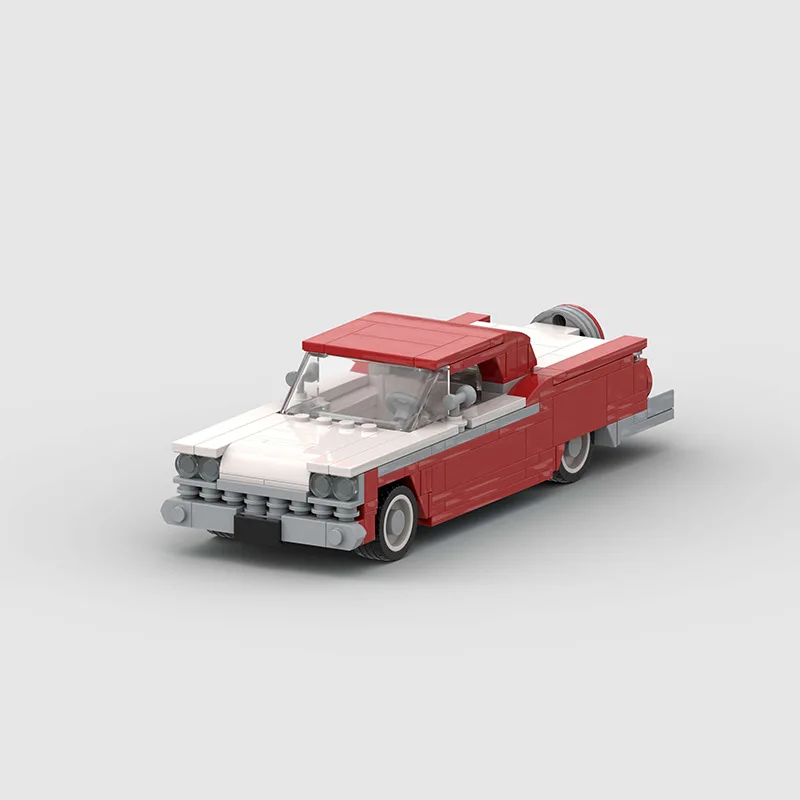 Kit de construcción de automóviles de carreras modulares, 304 Uds., modelo deportivo Compatible con MOC para adolescentes y adultos, regalo de ingeniería DIY con guía