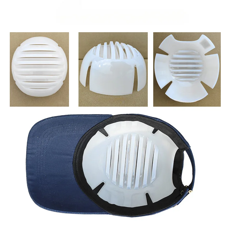 Gorro protector para casco de seguridad, forro de PE para gorra de béisbol, anticolisión, ligero, inserto, 1 unidad