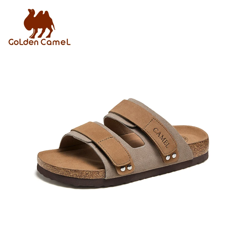 GOLDEN CAMEL Men's Shoes Non-slip Retro Breathable Casual Shoes for Men Women Beach Sandals Summer Fashion Shoes Luxury