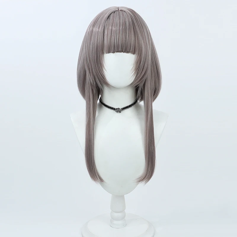 Anime Call of the Night Nanakusa Nazuna Cosplay Wig PYofukashi no Uta Nanakusa Nazuna Grayish Heat Resistant Synthetic Hair