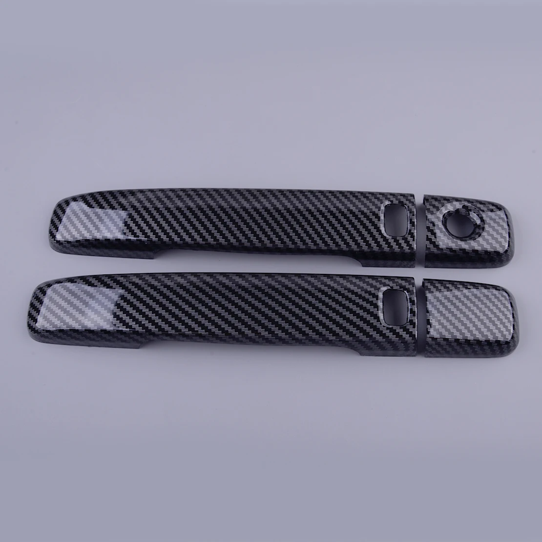 

1 Pair Carbon Fiber Style ABS Car Exterior Smart Door Handle Cover Trim Fit for Infiniti G37 Coupe Convertible IPL 2008-2013