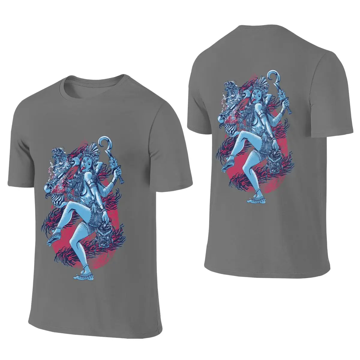 Kali Lengthening Reversible T-shirt Sporty Trendy Anti-Static Cotton Tee