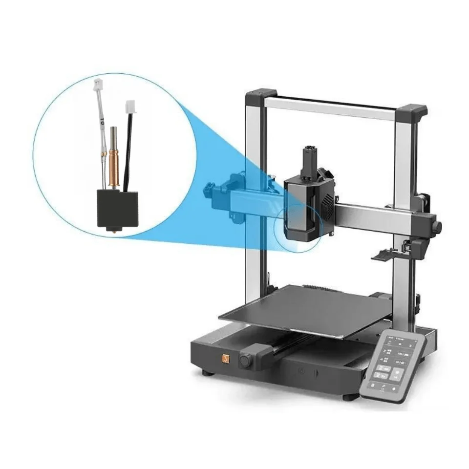 For Anycubic Kobra 3/3Combo Hotend Includes Heatbreak Nozzle For Anycubic K3 Combo Print Head Assembly 3D Printer Parts