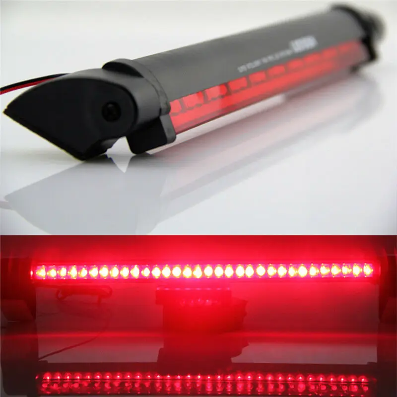 High Brake Light Tail Light High Mount Red Brake Stop Lamp For Bus Truck Car&motorcycle Universal 14/24/32/40/48/60 LED