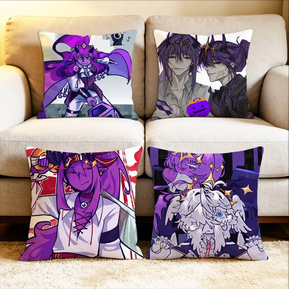 

game Egg Tax Duo Wemmbu Eggchan Various Sizes Square Pillow Case For Car Home Bedchamber Decor