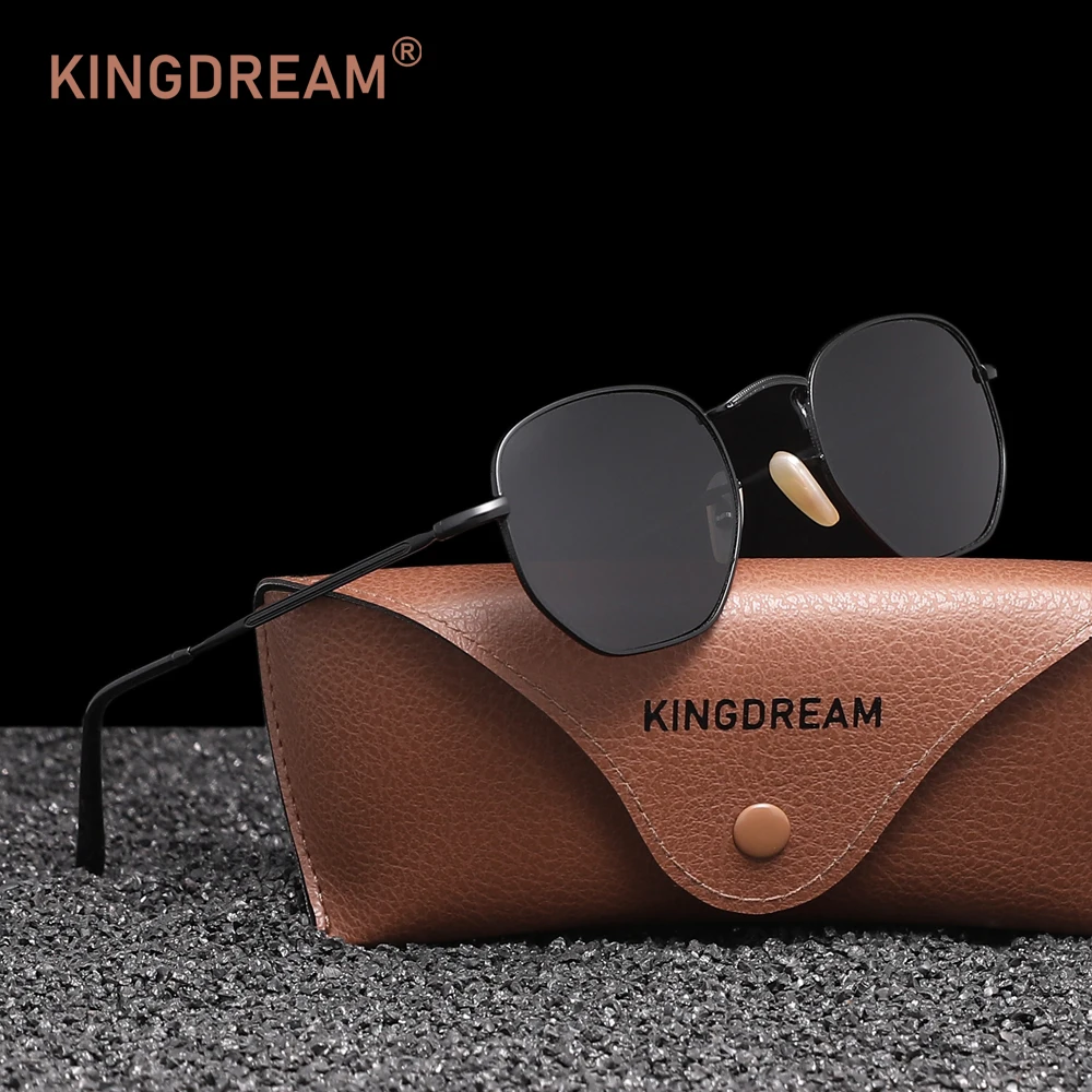 KINGDREAM Herren-Sonnenbrille, hochwertige polarisierte UV400-Sonnenbrille für den Alltag, zum Fahren, für Damen, Brillenzubehör