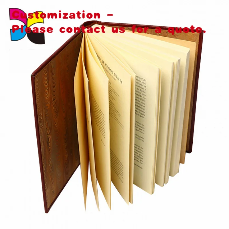 

custom.New Design Recyclable Pages Paper Printing Sewing and Edition Binding Books Printing