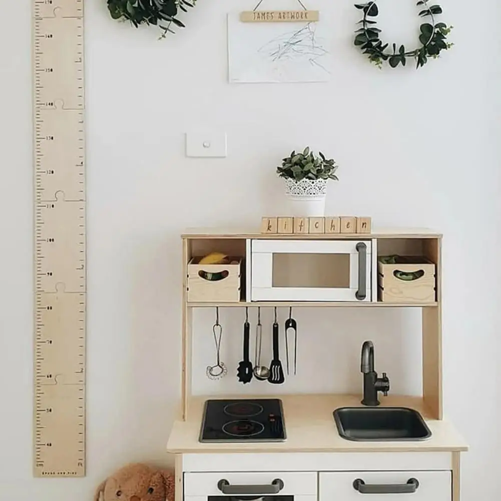 

Precise Growth Chart Baby Growth Chart Wooden Splicing Kids Growth Chart for Boys Girls Nursery Height for Children's