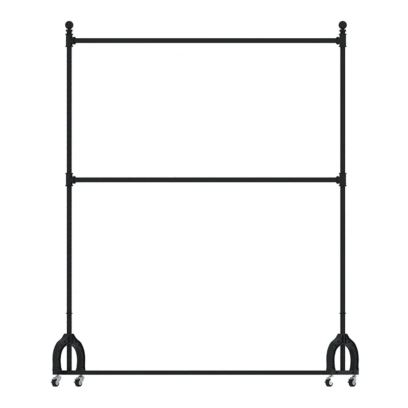 Black Balcony Coat Racks Minimalist Vintage Nordic Modern Coat Racks Bedroom Library Tendedero Ropa Plegable Home Furniture