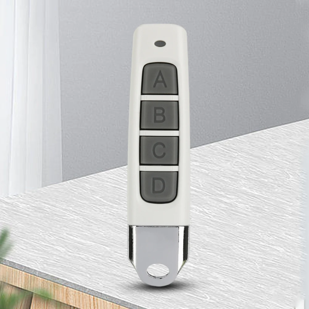 

433MHz Remote Control Duplicator Plastic 4 Keys Cloning Remote Control Multifunctional Copy Duplicator Door Opener