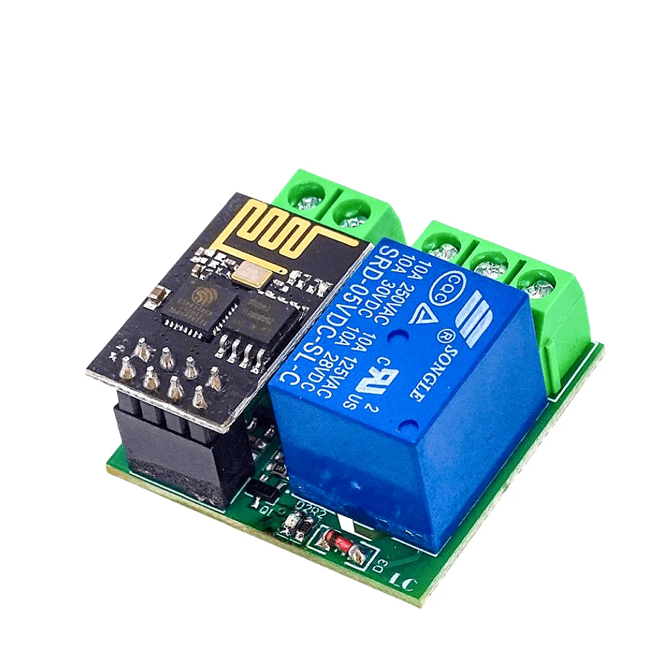 ESP8266 ESP-01/01S 1 channel WiFi relay module