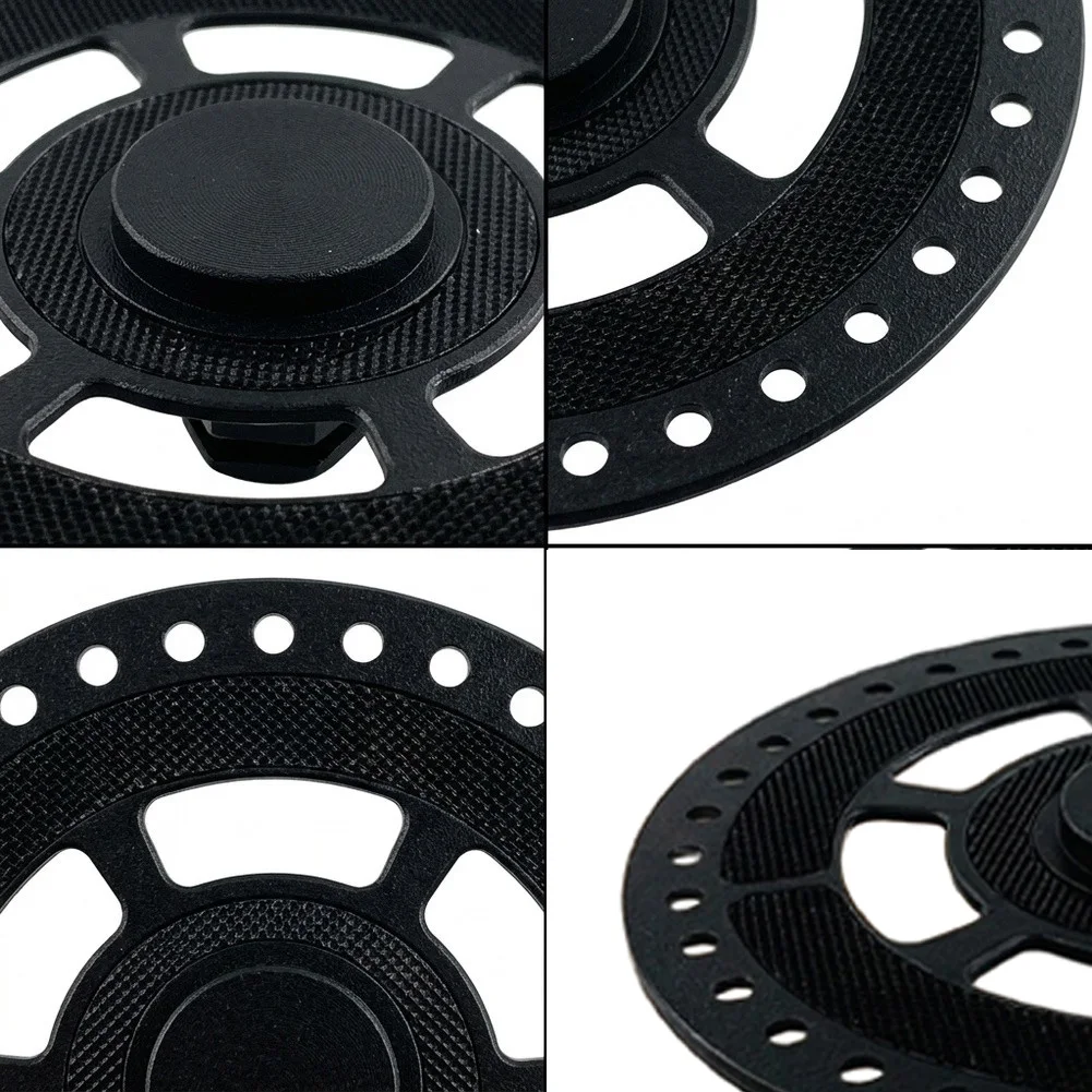 Black Mop Cloth Bracket Vacuum Cleaner Mop Cloth Floor Cleaning Accessory Sturdy Plastic Material Efficient Mopping Function