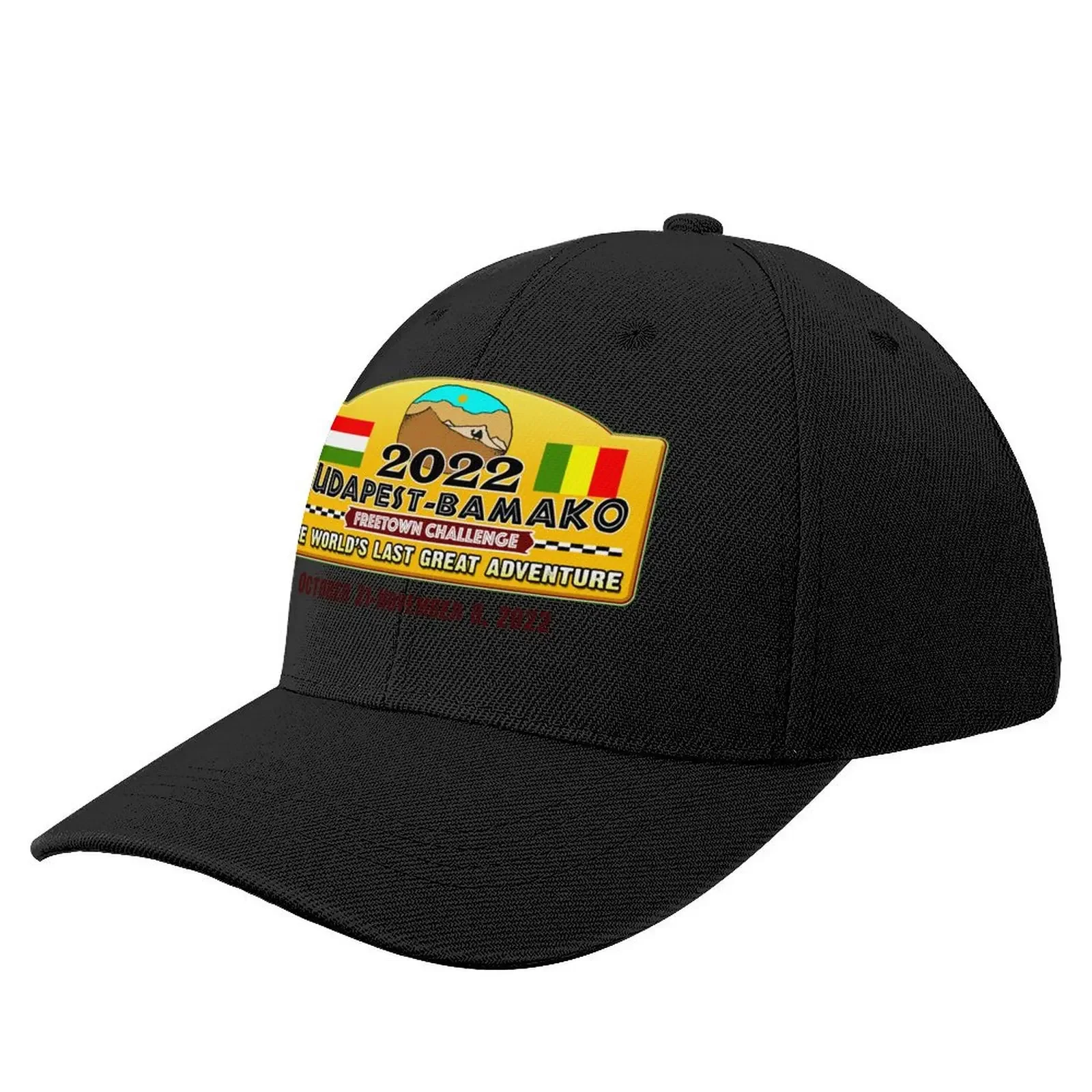 

Budapest-Bamako 2022 logo Baseball Cap custom Hat Beach For Women Men's