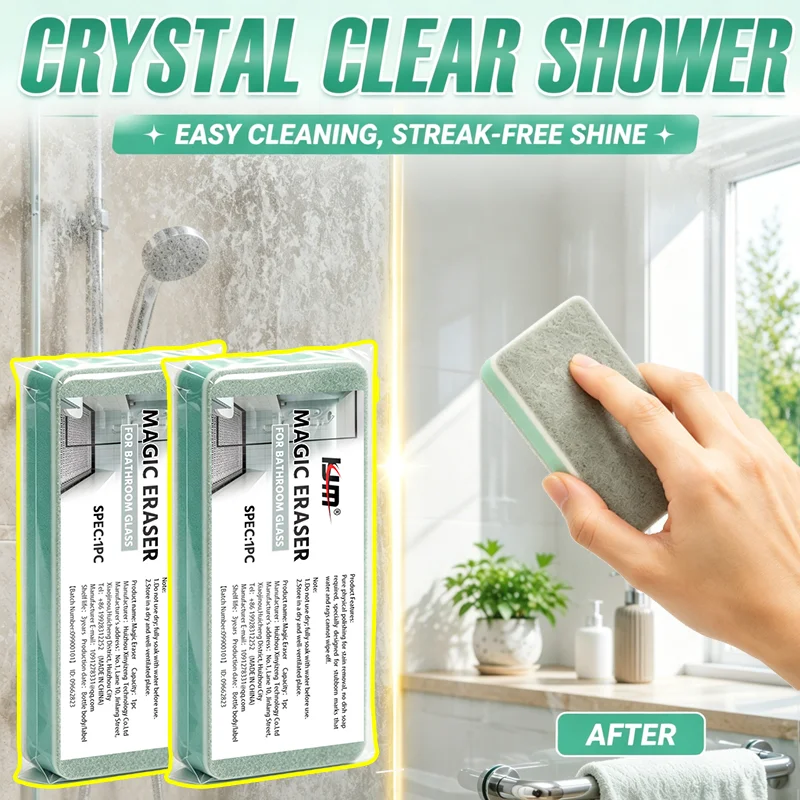 ฟองน้ำทำความสะอาดกระจกห้องน้ำ  - Glass Cleaner Streak บทวิจารณ์และราคา