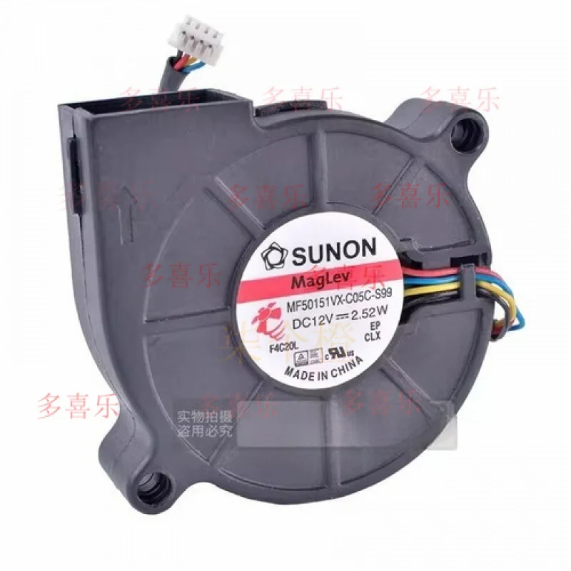 

EE для SUNON MF50151VX-C05C-S99 5015 DC12V 2,52 Вт 4-проводной охлаждающий вентилятор с ШИМ