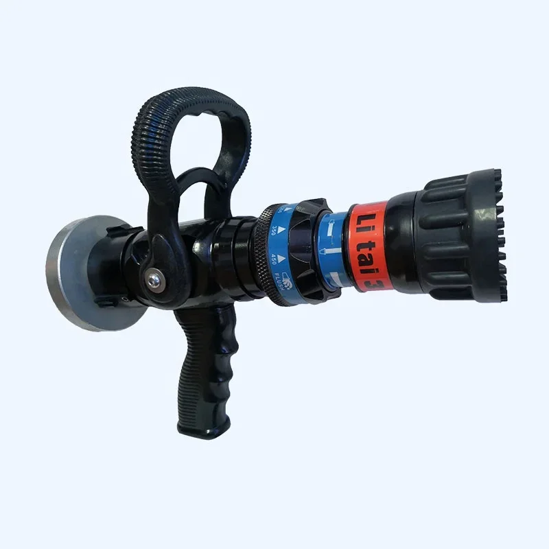 Factory Direct Sale  Selectable Flow Pistol Grip Jet Spray Fire Hose Nozzle