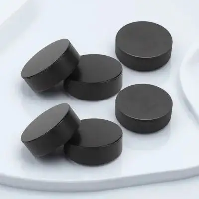 

6Pcs PU Ice Hockey Pucks High Density Anti-Slip Texture Lightweight Multi-Function Training Puck Indoor Outdoor Sports Hockey