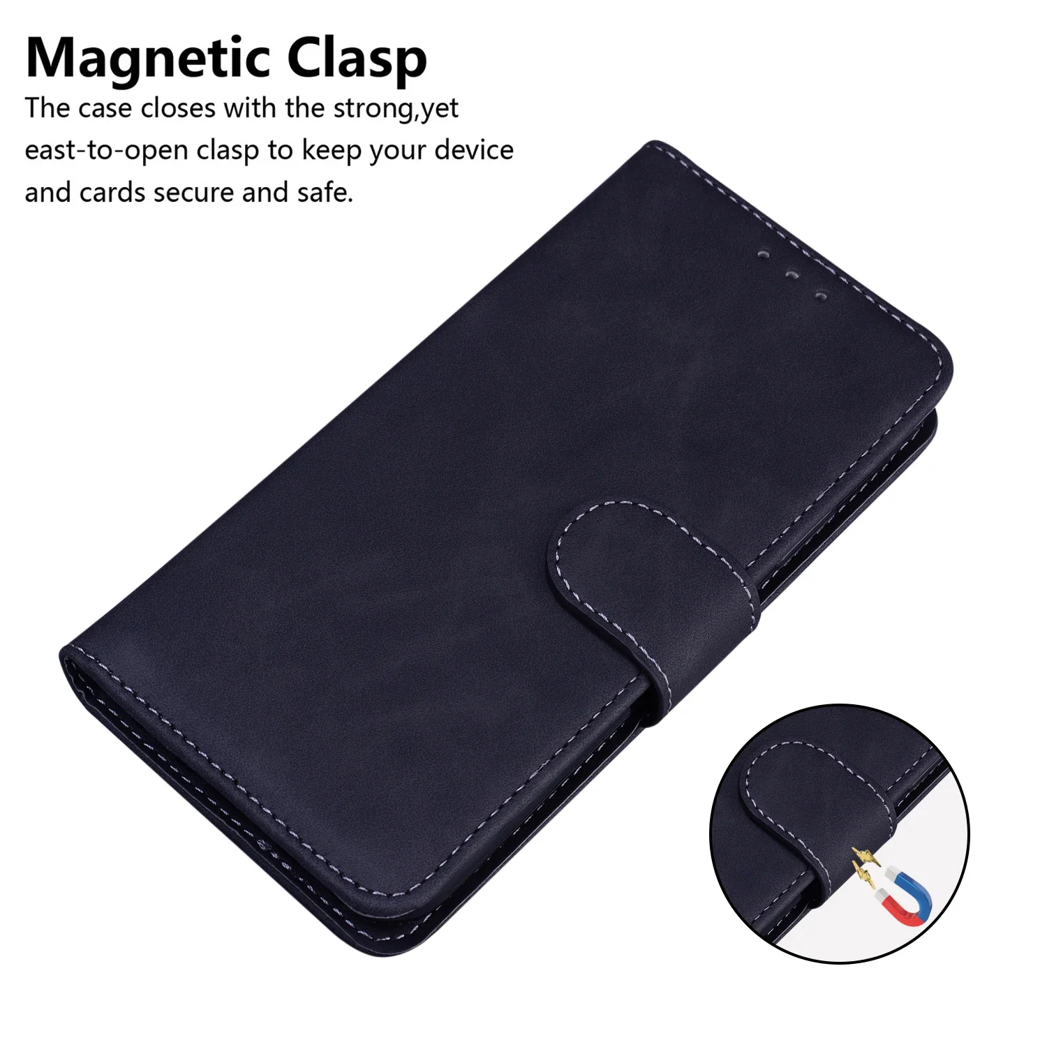 حافظة جلدية قابلة للطي لهاتف OPPO Reno 13 12 12f 11 11f 10 Pro 5G محفظة بطاقة غطاء هاتف coque
