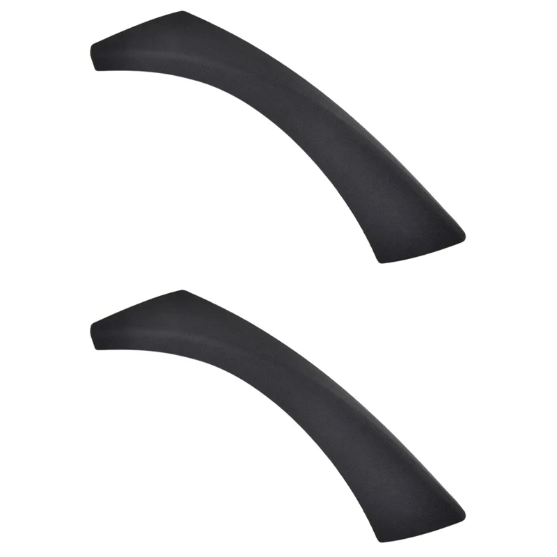 

2X черный для BMW E90 E91 3-Series Sedan 2006-2012, правая внутренняя дверная панель, ручка, внешняя накладка 51419150336-L94A