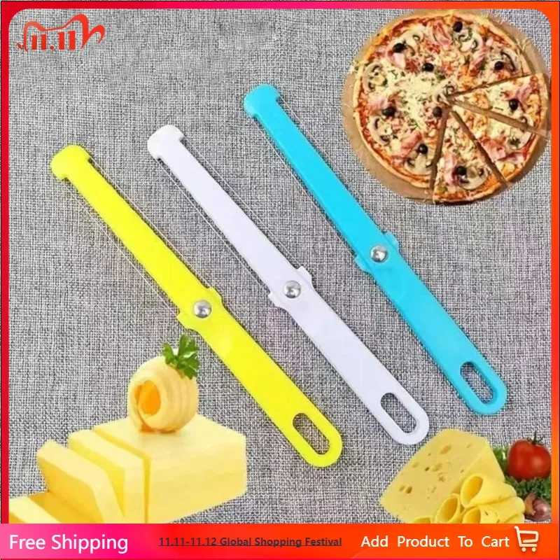 

Plastic Butter Cutter Pizza Candy Bread Cutter Kitchen Gadget Cheese Cutting Butter Cutter Practical New