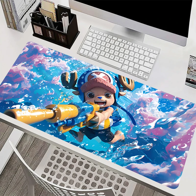 Large Mouse Pads Gaming Laptop Keyboard Mat O-one P-piece Tony Tony Chopper kawaii Extended Desk Mat Rubber Computer Mousepads view 5