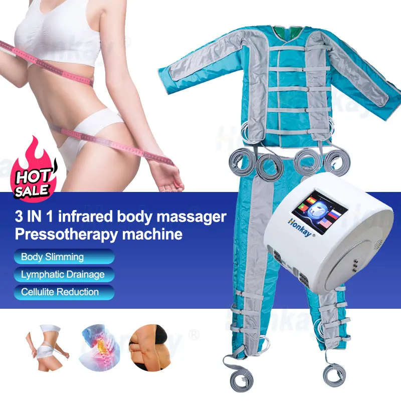 

Portable FULL BODY Lymphatic Massage Legs Device Far Infrared Pressotherapy Relieve Varicose Veins Slimming Machine