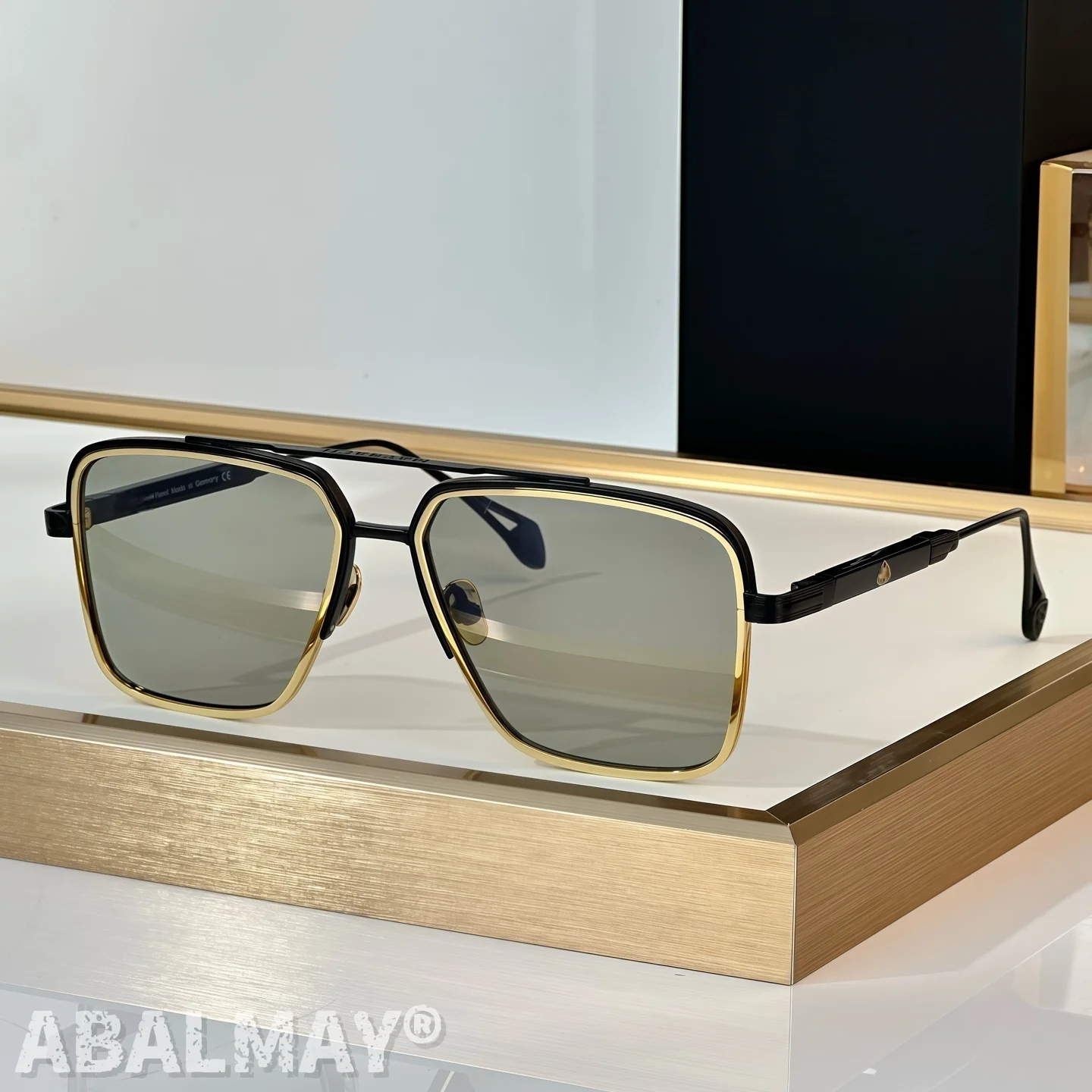 THE END II SIZE 60 Top Quality Sunglasses for Men Classic Fashion Women Luxury Glasses Brand Designer sunglasses UV400 with box
