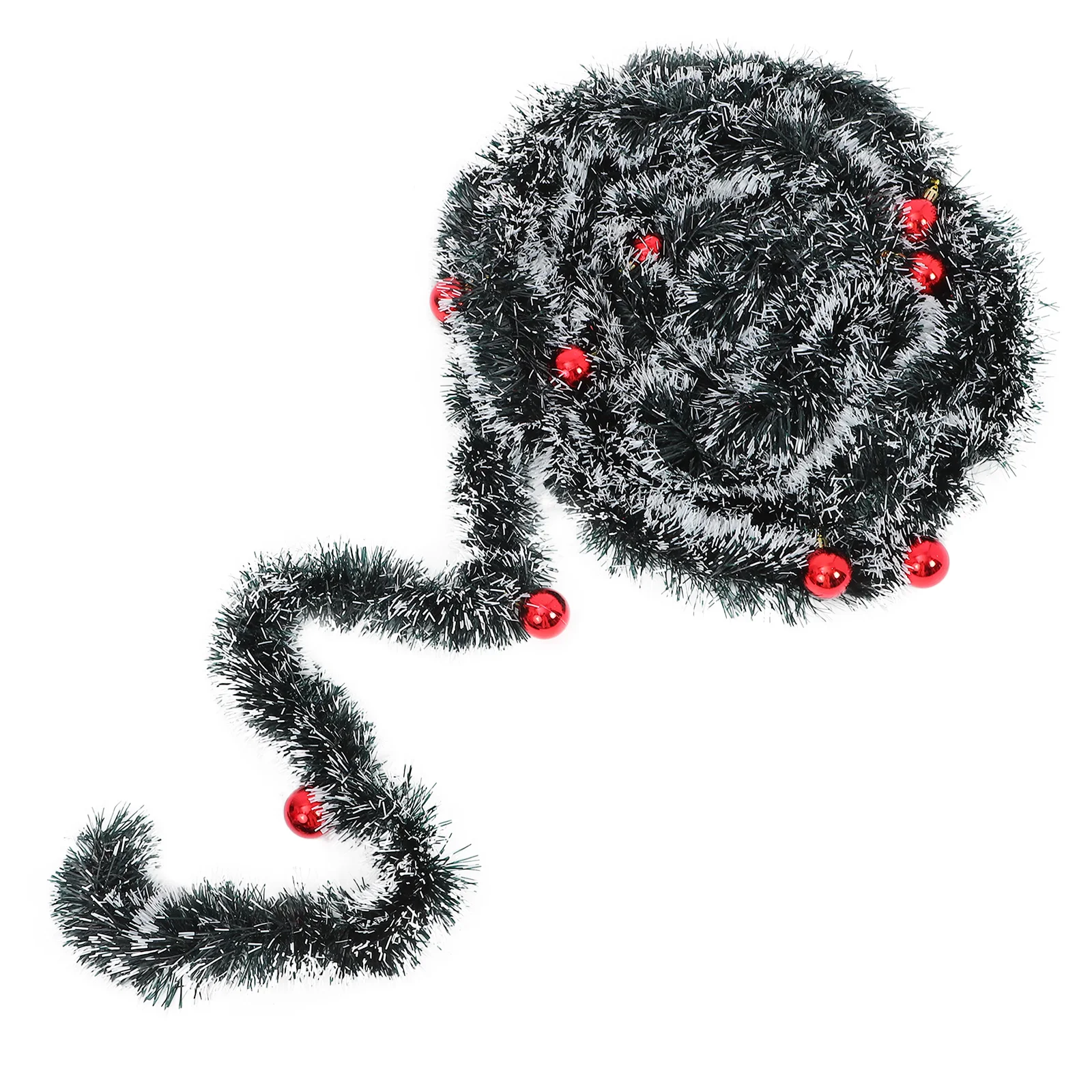 

Christmas Ball Pine Decorations Iron Wire Christmas Tree Garland Outdoor Xmas Party Supplies Plastic Garland Wreath Making