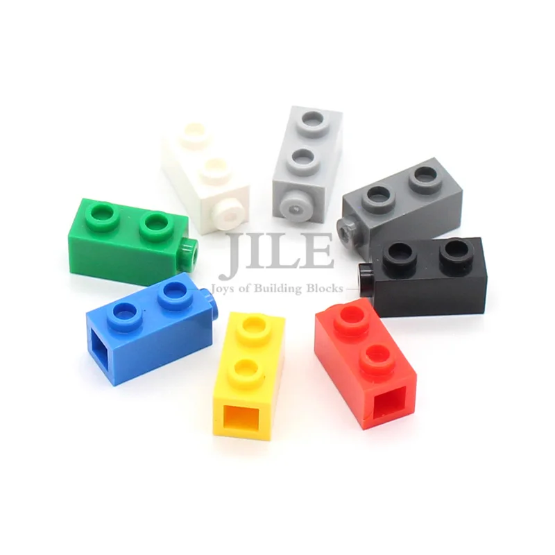 20pcs Moc Compatible Brick Modified 1x1x1 2/3 with Studs on Side 32952 DIY Building Blocks Creation Construction Particles