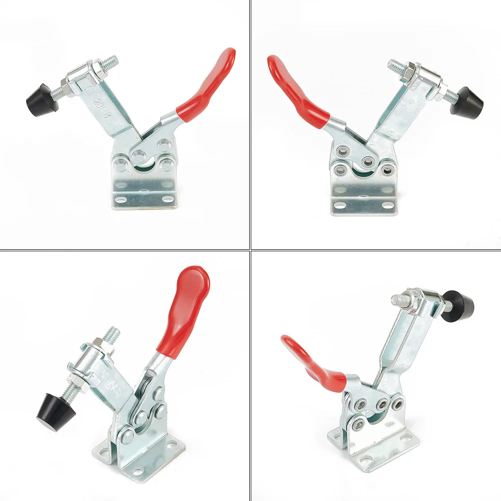 Metal Horizontal Quick Release Hand Tool Toggle Clamp Anti-Slip U Shape Toggle Clamp Holding Capacity Push Pull Toggle Clamp