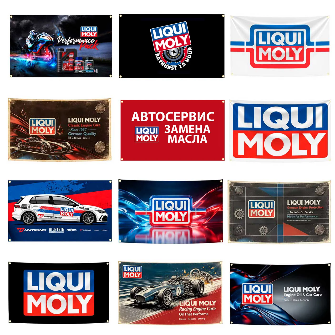 60x90cm/90x150cm Liqui Molys Flag German Motor Oil Banner L-liquis M-molys Tapestry Banner Garage Or Outdoor Decoration