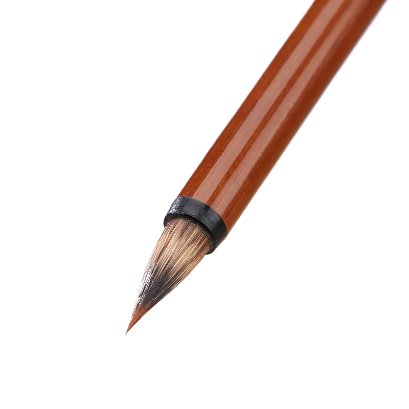 

Weasel Hair Purple Rabbit Hair Calligraphy Brush Small Regular Script Copying Scriptures Brush Small Running Script Writing Pen