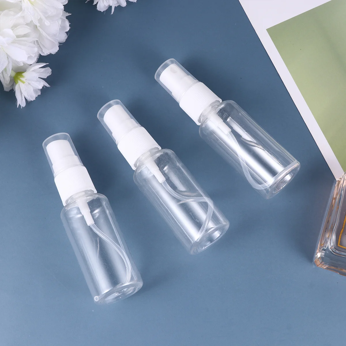 

14pcs /Set Travel Bottles Pet Plastic Reusable Spray Containers For Cream Lotion Perfume Portable Storage Holder Hiking
