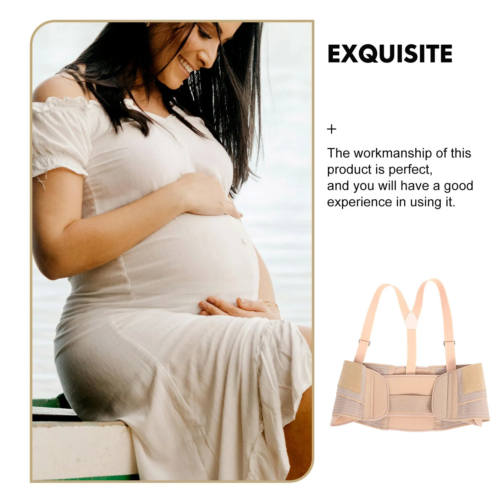 

Защитный пояс для плода, цвет лица - -07 Размер Xxl, бандаж для беременного живота, поддерживающий пояс для живота, бандаж для спины