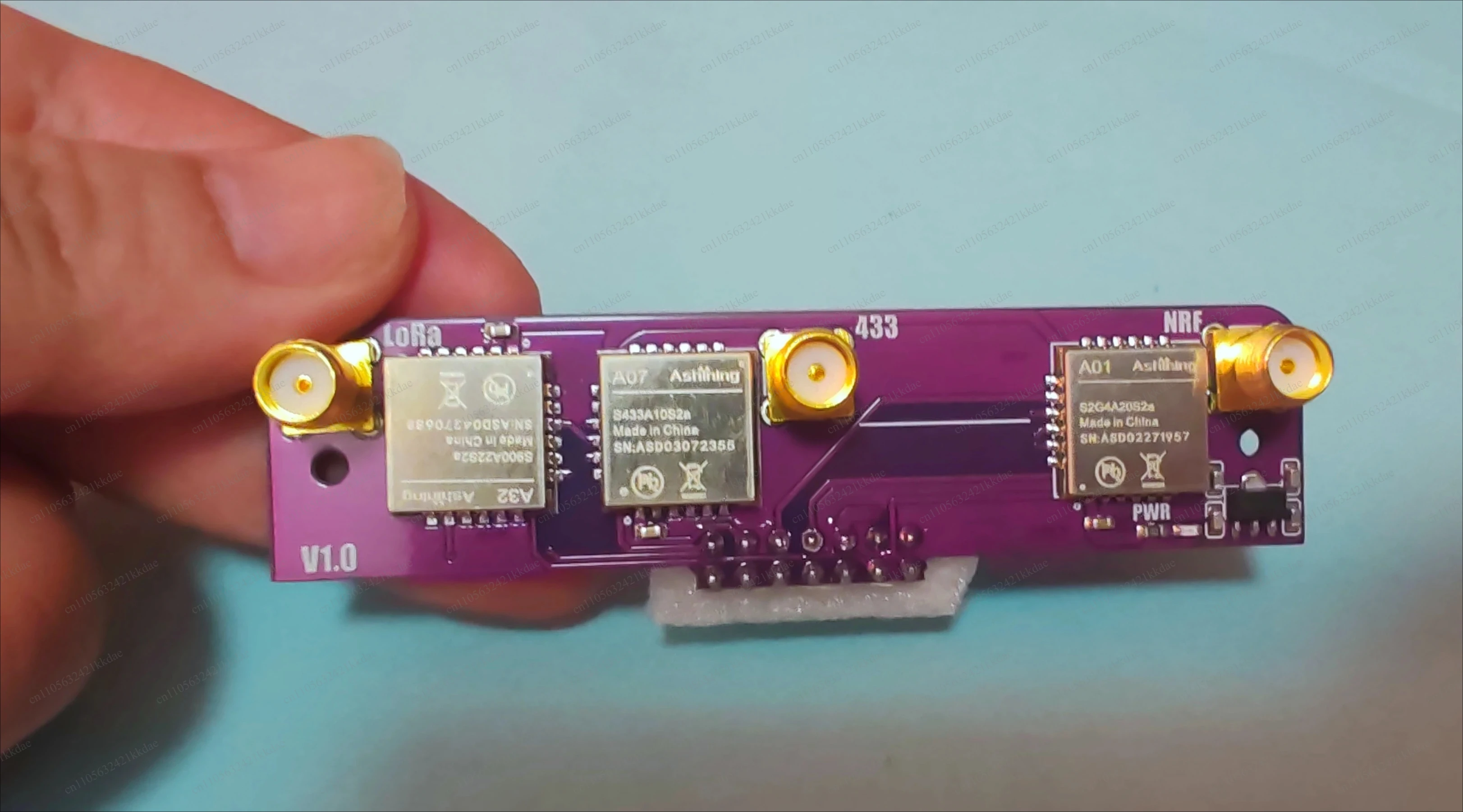For Lora, CC1101, NRF24L01 three in one functional module of M5Stack computer ADV card computer