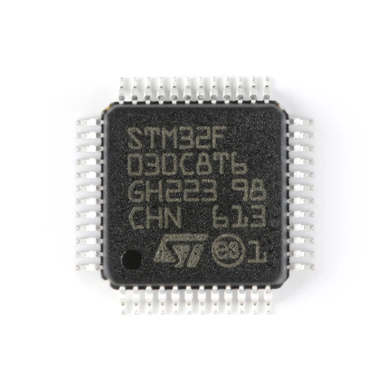 Original genuine STM32F030C8T6 LQFP-48 ARM Cortex-M0 32-bit