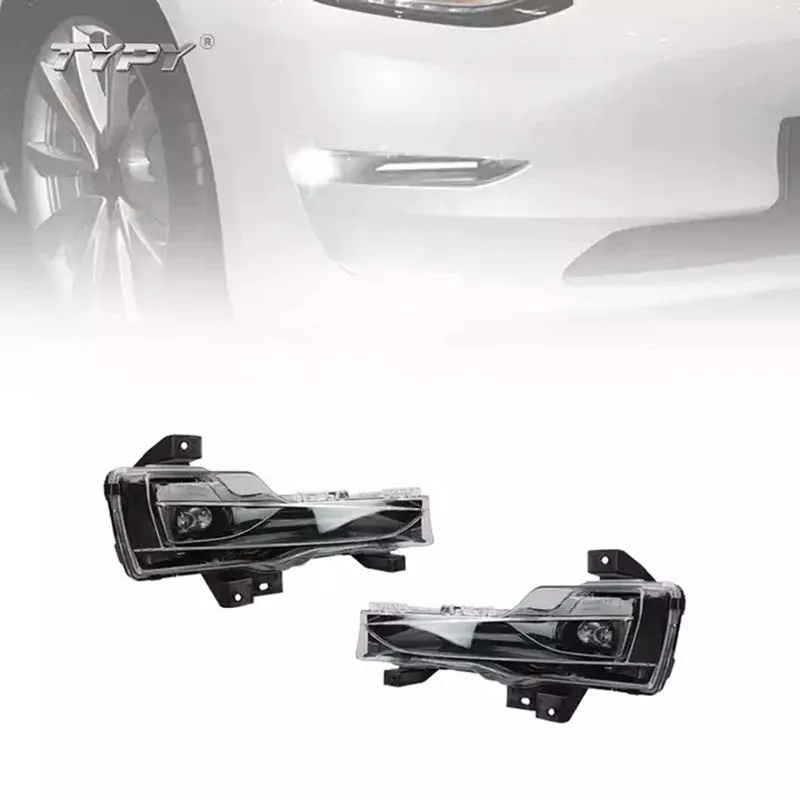 For Model 3 Car Accessories Light Lamp With Yellow Turn Signal Lamp Daytime Running Light Headlamp Car Refitting