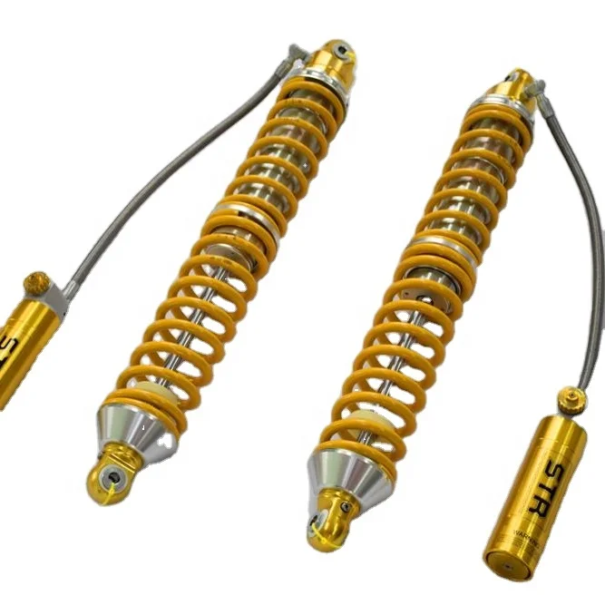 Off road suspension coil over 36 stages rebound adjustable coil over nitrogen gas shock absorber