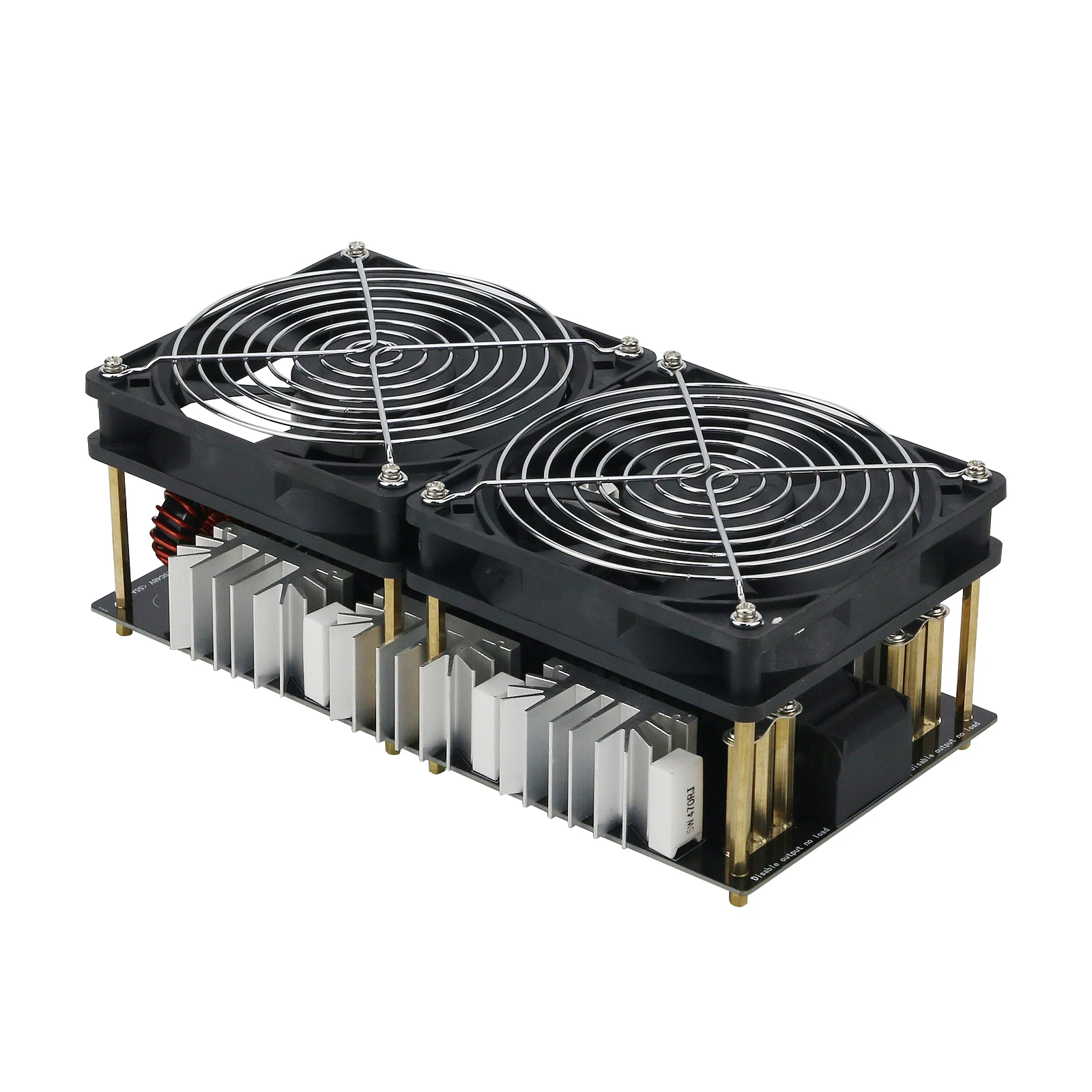 2500 واط الوحدة الرئيسية + لفائف + مروحة إمدادات الطاقة + بوتقة + مضخة مياه + DC48V إمدادات الطاقة ZVS سخان حثي