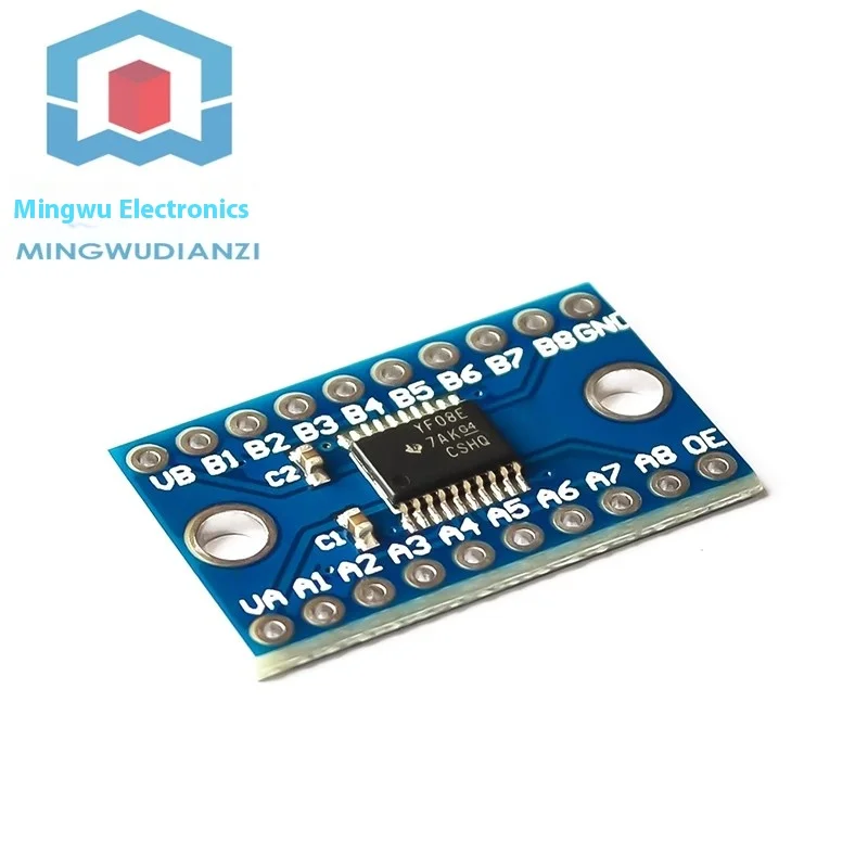 TXS0108E High-Speed Full-Duplex 8-Channel Level Converter Module 8-Bit Bidirectional Voltage Translator