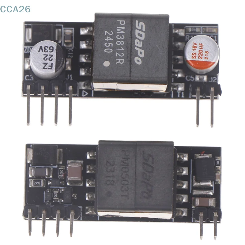 

1 PCS DP1435 POE Module 5V 2.4A IEEE802.3Af Without Capacitance Small Size Supports 100M 1000M POE Module