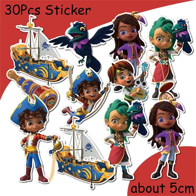 سانتياغو البحار زينة عيد الميلاد حفلة أدوات المائدة القابل للتصرف المناديل الورقية أكواب لوحات مفارش المائدة القش دش لوازم #6