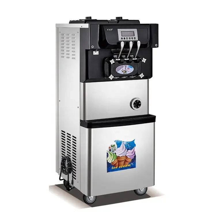 Máquina comercial de fazer iogurte e sorvete, rolo doméstico, máquinas de processamento de alimentos macios