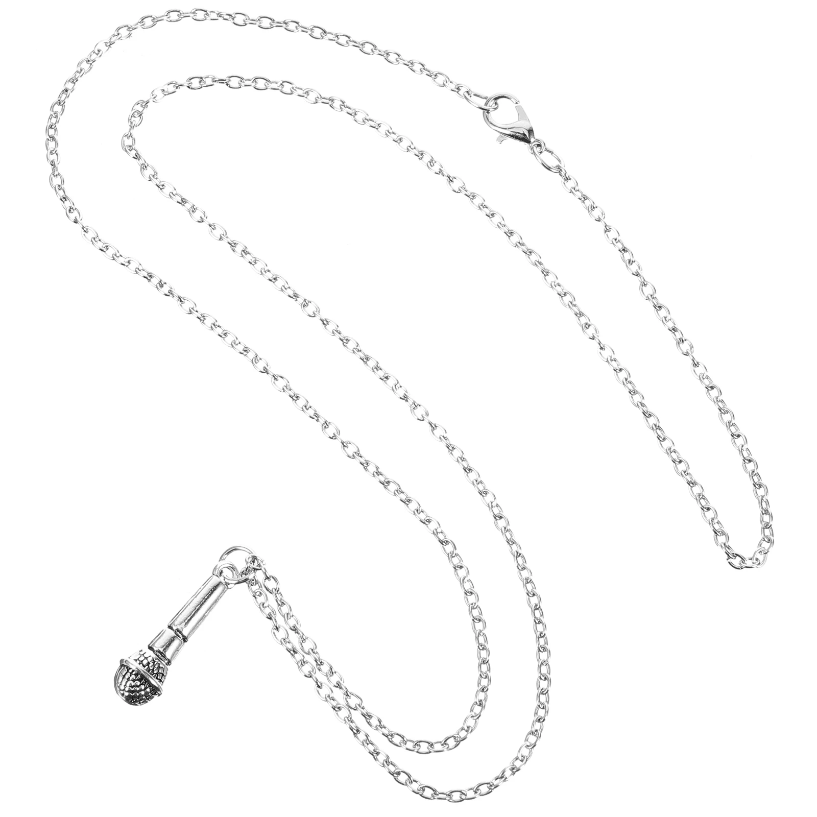 

Microphone Chain Jewellery Girls Singing Lover Gift Necklaces Female Necklace For Necklace For Female Girls Cool