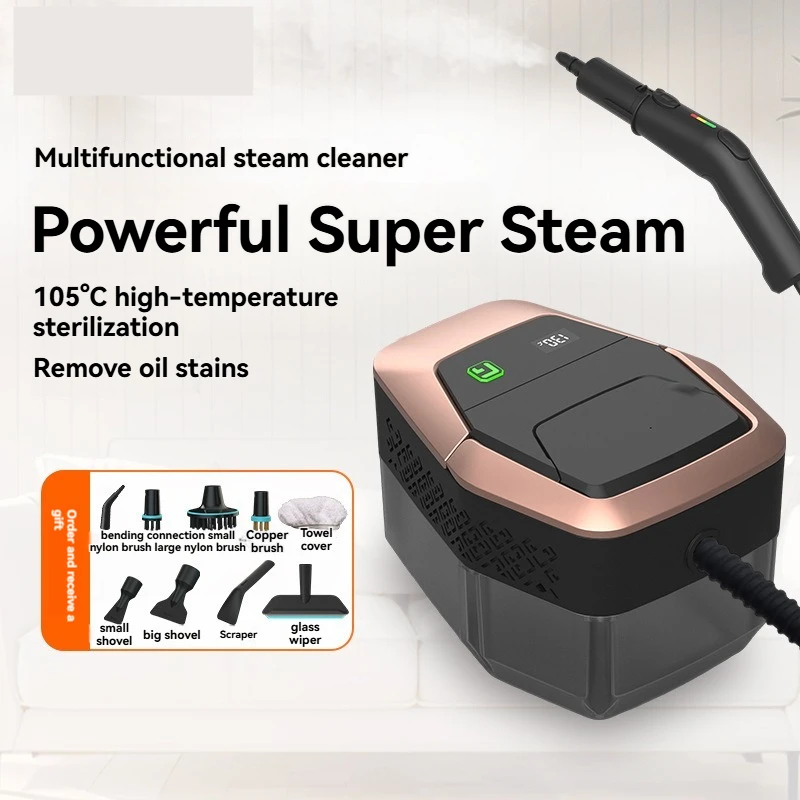 

Multifunctional High Temperature High Pressure Steam Cleaner Household Equipment for Kitchen Oil Stain Removal Sterilization
